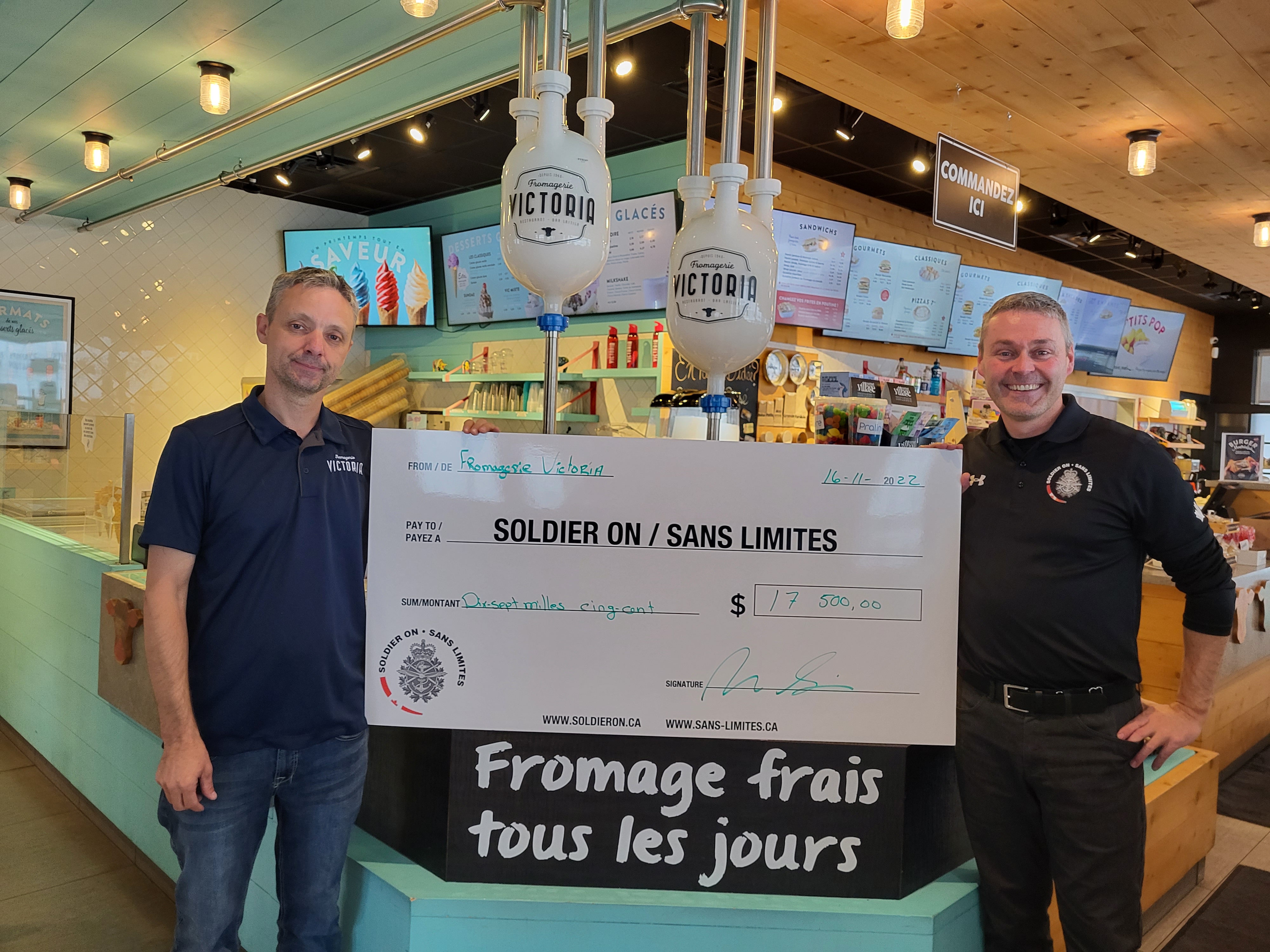 Quebec Fromagerie Overwhelmed with Support during Remembrance Day Fundraiser Image