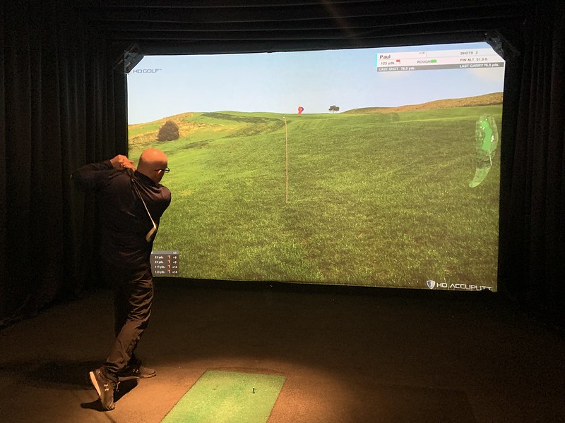 NCR Golf Simulator Clinic Image